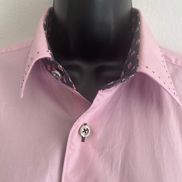 Jared Lang Other - ⬇️REDUCED JARED Lang Spring pink dress shirt EUC